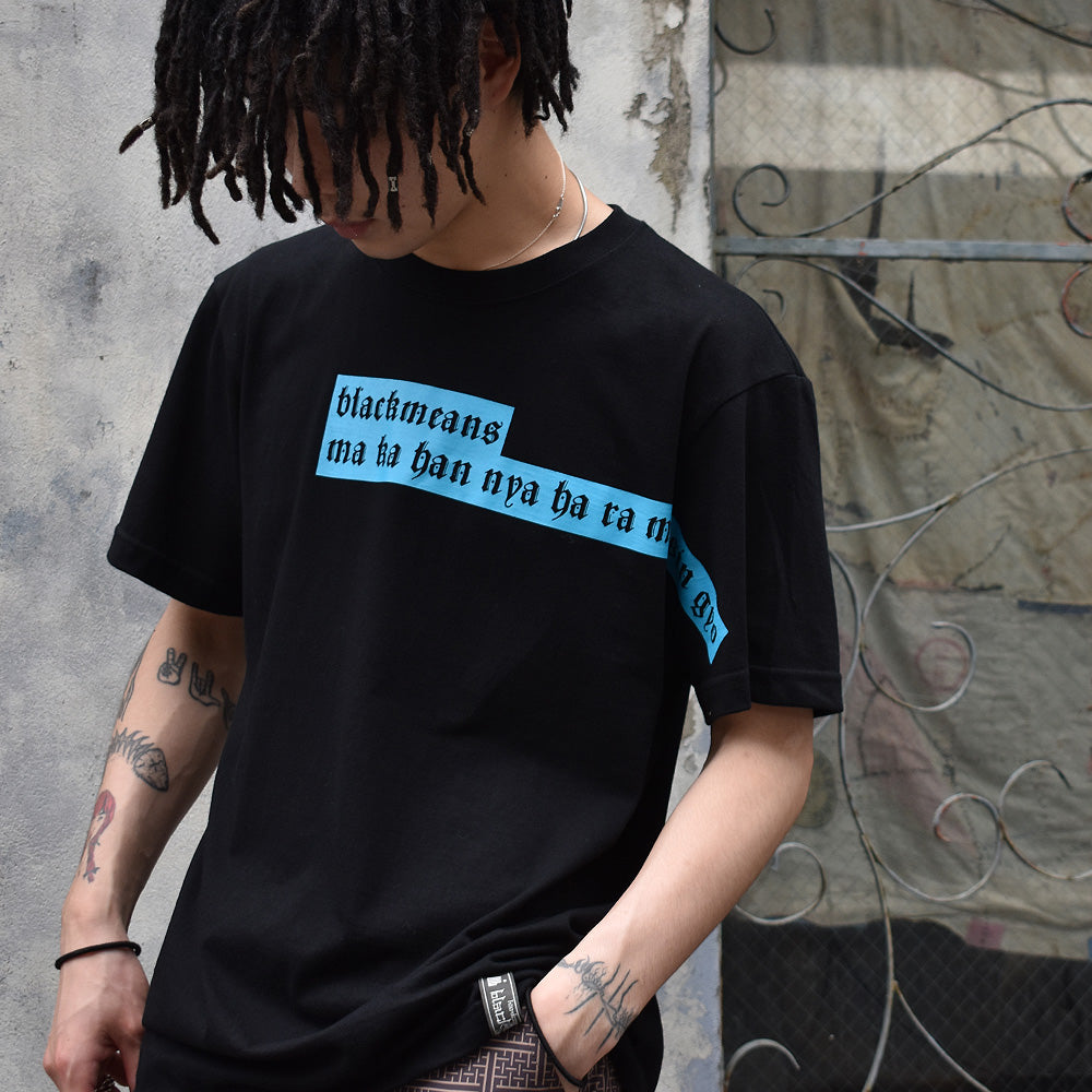 blackmeans　Box Logo Tee　945-77GT80-1　220618H