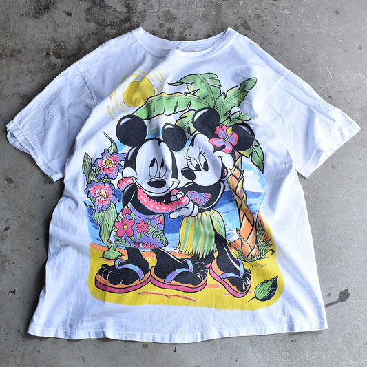 90’s Disney/ディズニー ”Mickey & Minnie” Tee 220612