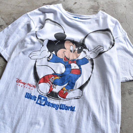 80’s ディズニー /Disney ”Disney・MGM STUDIOS” Tee USA製 220527