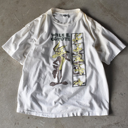 90's Looney Tunes “Wile E. Coyote” キャラ Tシャツ USA製 220515