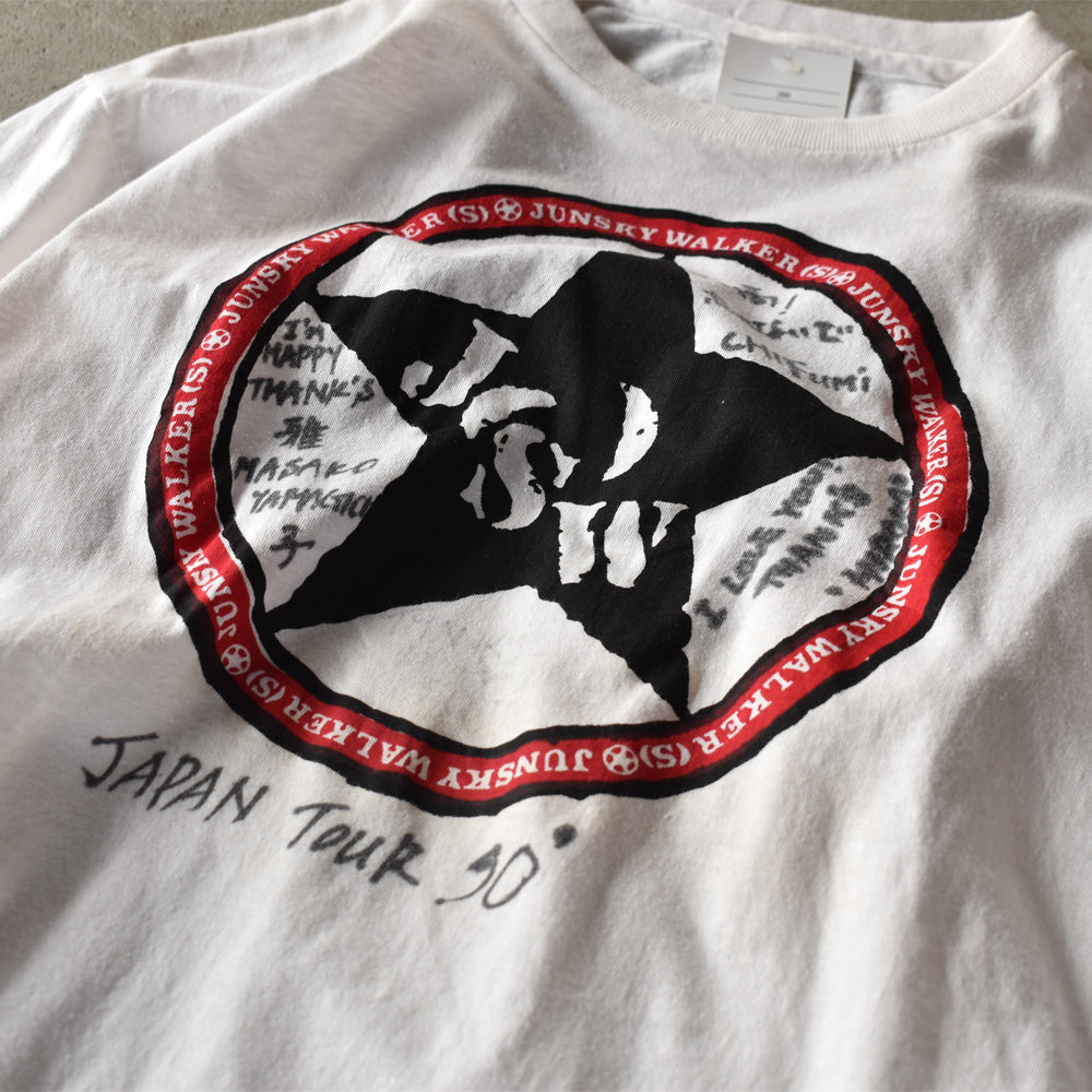 90's　JUN SKY WALKER(S)/ジュン・スカイ・ウォーカーズ “1990 JAPAN TOUR” Tee　220621