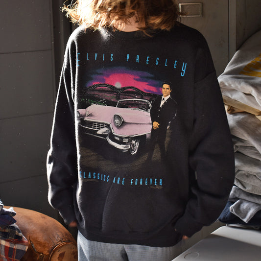 90’s Elvis Presley “CLASSICS ARE FOREVER” スウェット 220917