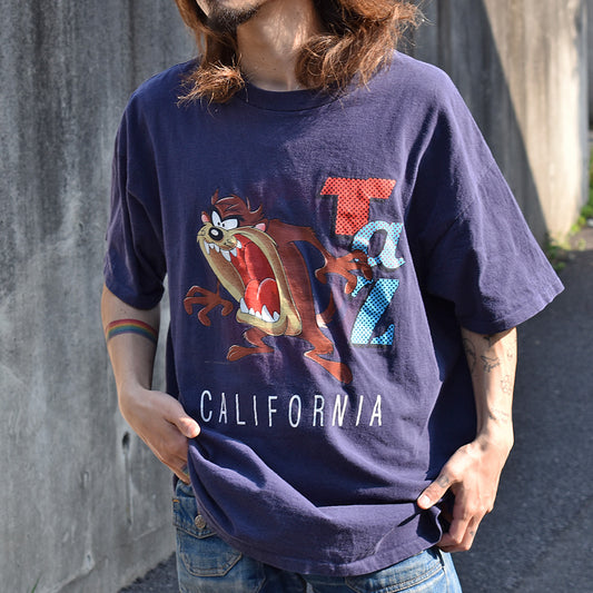 90's　Looney Tunes/ルーニー・テューンズ "タズマニアンデビル" Tシャツ　USA製　230401