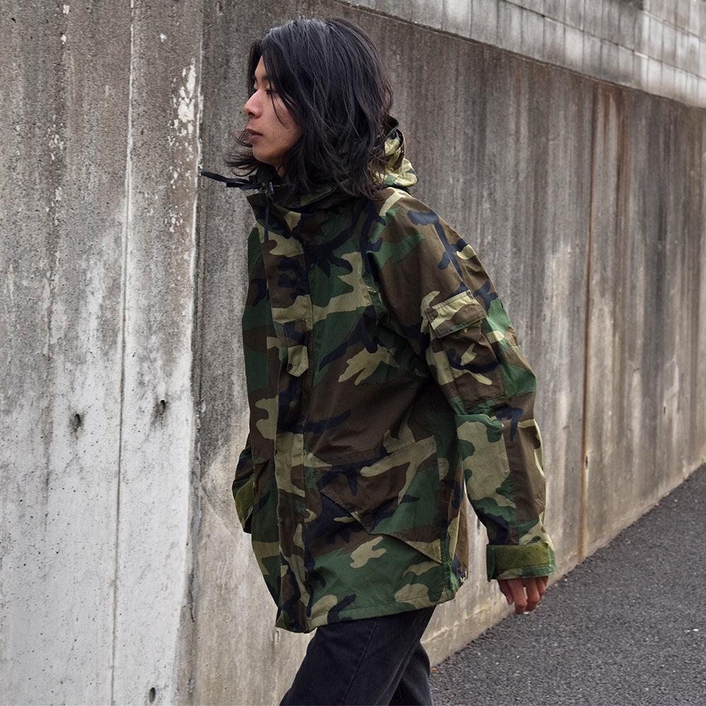 90's　U.S.ARMY ECWCS ウッドランドカモ Medium-Regular ゴアテックス パーカー　230130