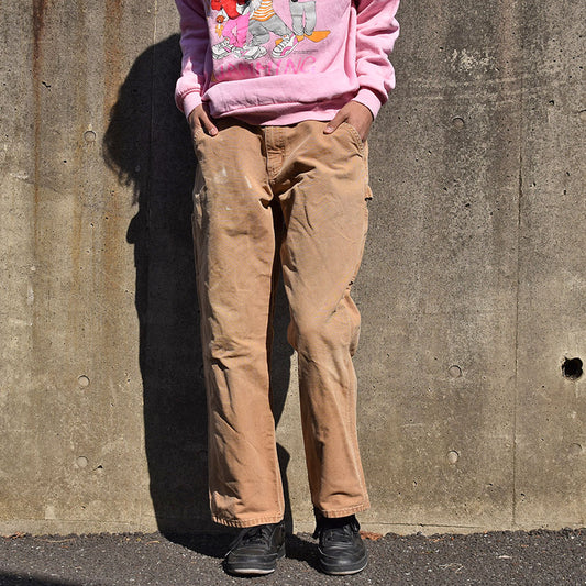 90’s Carhartt ブラウンダック ペインターパンツ 230308