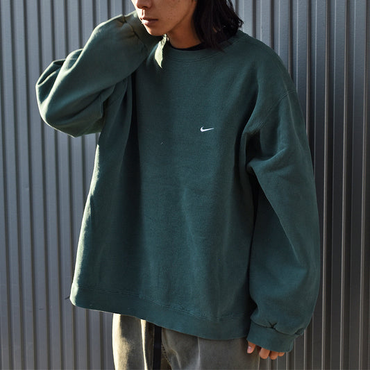 90’s NIKE small swooshロゴ刺繍 スウェット USA製 221110