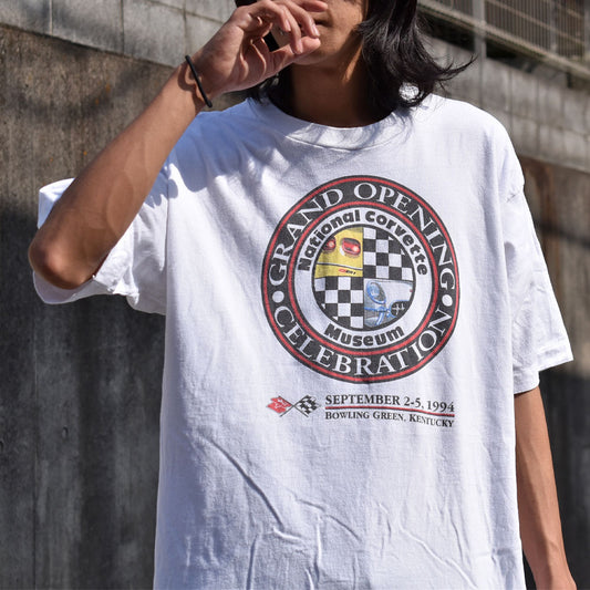 90’s “National Corvette Museum” レーシング Tシャツ USA製 230420