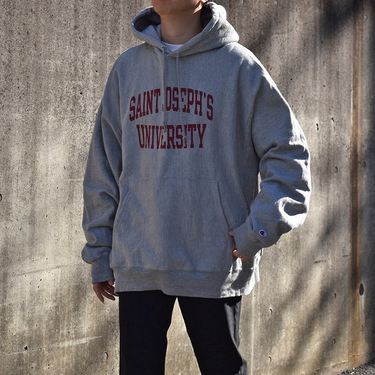 Y2K Champion “SAINT JOSEEPH’S UNIVERSITY” RWパーカー 221127