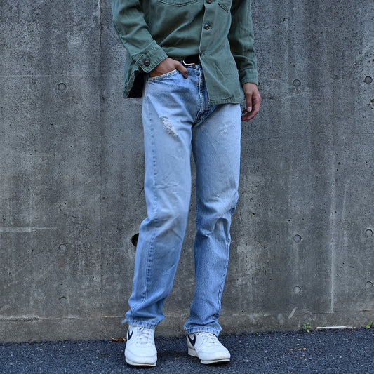 90-00’s Levi's 505 オレンジタブ! ストレート デニムパンツ USA製 221020H