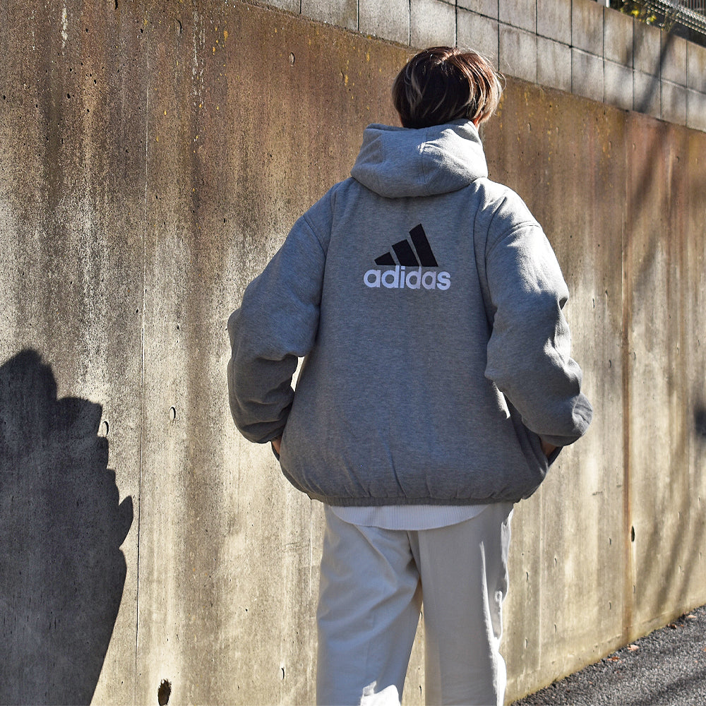 90's adidas/アディダス リバーシブル！ ナイロンジャケット 221121