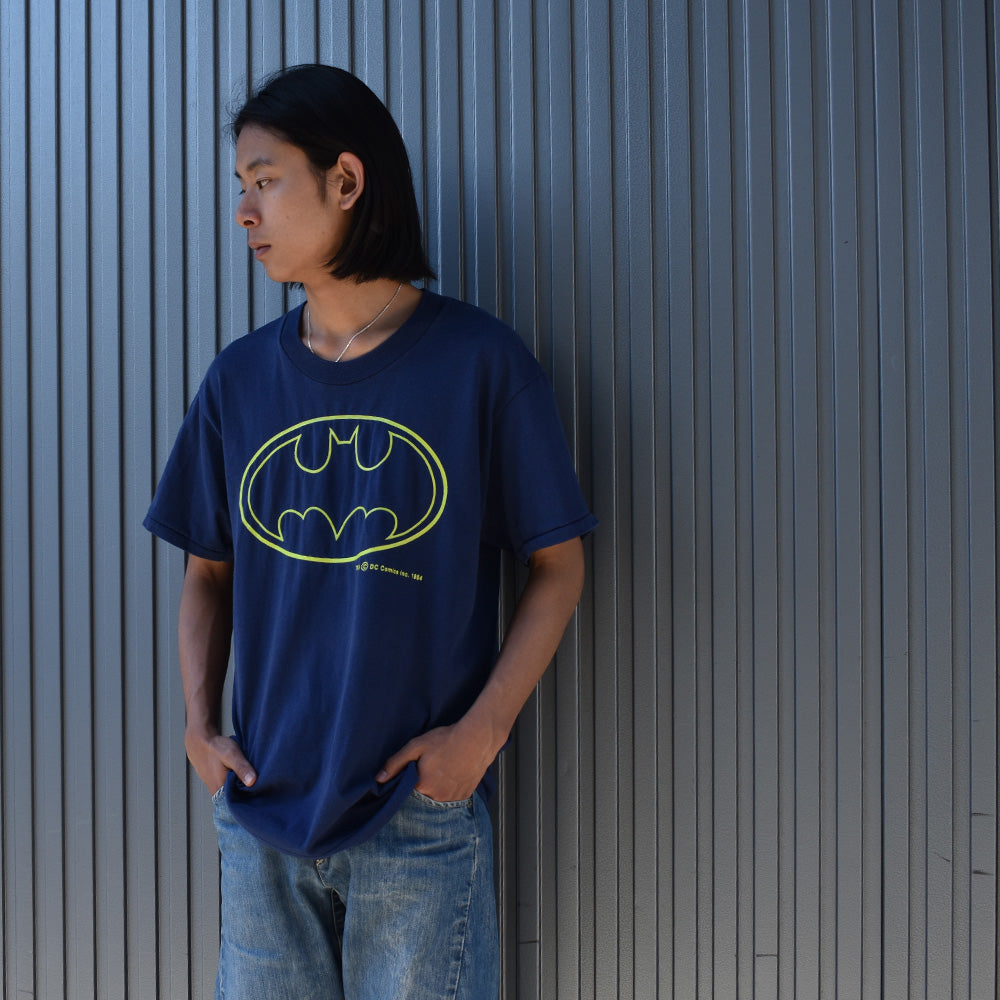 90’s　Batman/バットマン ロゴ Tee USA製　220529