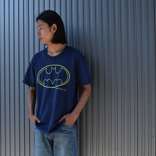 90’s　Batman/バットマン ロゴ Tee USA製　220529