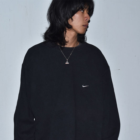 90’s NIKE XXLサイズ! small swoosh BLK スウェット USA製 230326