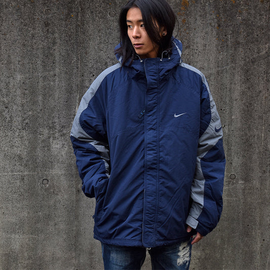 Y2K NIKE フリースライナー ナイロンジャケット 221212