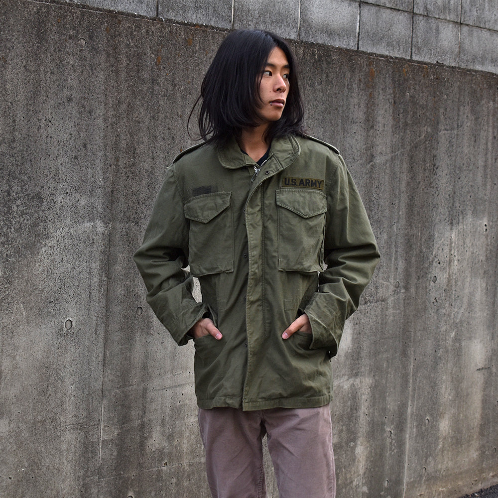 60's U.S.ARMY アルミジップ ライナー付き XSmall-Regular M-65