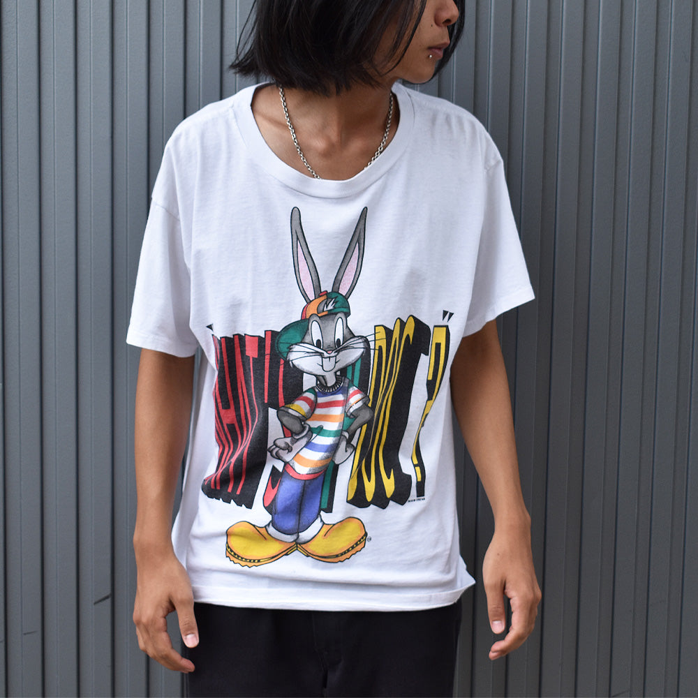 90's　Looney Tunes/ルーニー・テューンズ “WHAT'S UP DOC?” Tee　USA製　220706